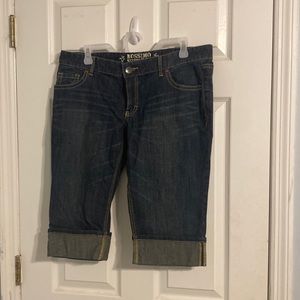 Capri Jean Shorts